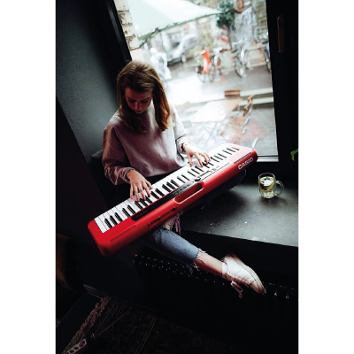 TECLADO CASIO CT-S200BK NEGRO CON ADAPTADO - Imagen 2