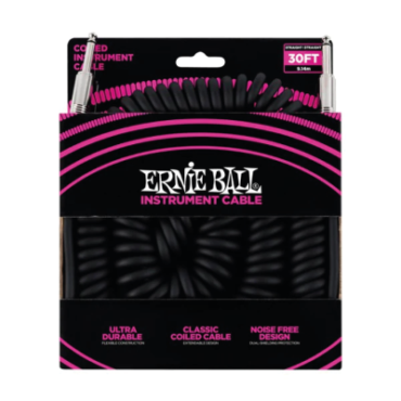CABLE ERNIE BALL 30FT PO6044 ENRROLLADO