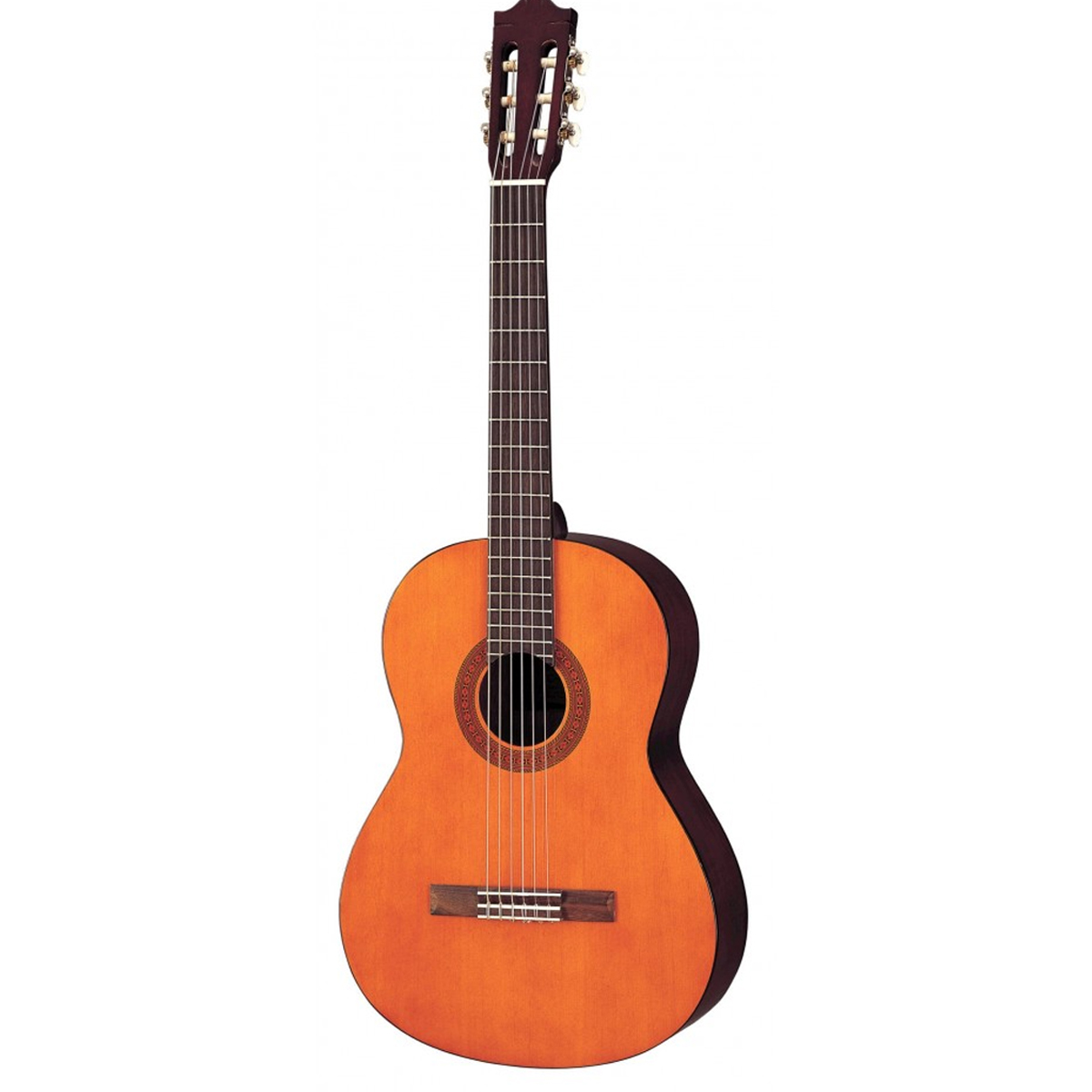 Guitarra Clásica Yamaha C40 Para Diestros Natural Palo De Rosa Brillante - Imagen 5