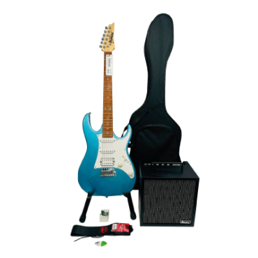 Kit Combo De Guitarra Eléctrica Ibanez Grx40 + Accesorios