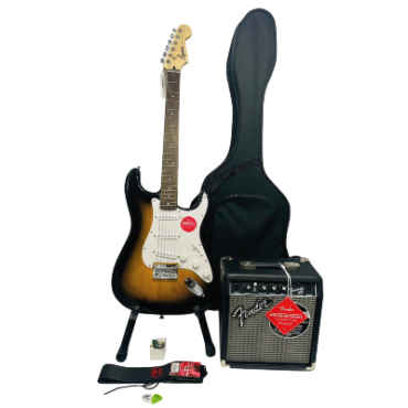 Kit Guitarra Eléctrica Fender Squier Bullet – Stratocaster