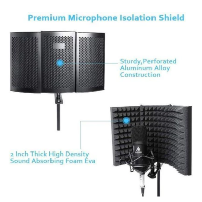 Escudo De Aislamiento Maono Au-Mis33 - Imagen 4